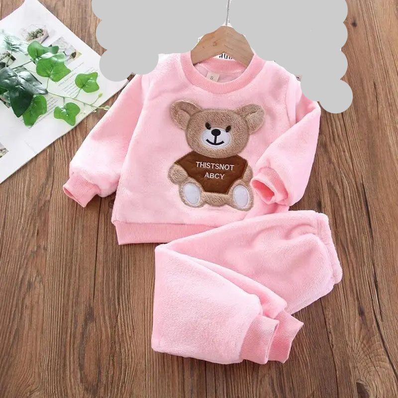 Set  Hooded Outerwear Tops+ Pants