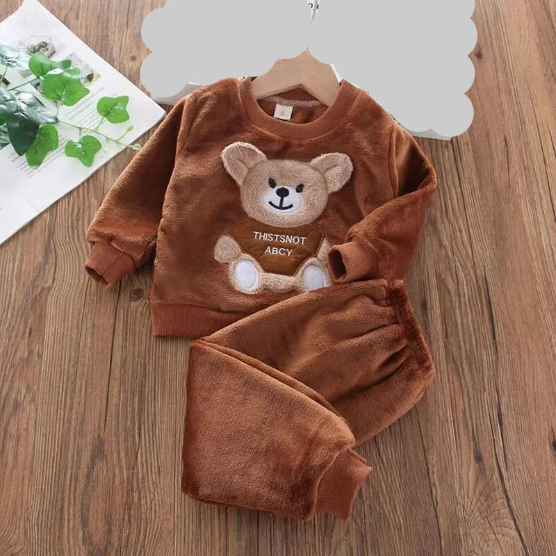Set  Hooded Outerwear Tops+ Pants