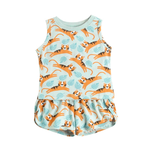 Sleeveless- Tops + Bottoms