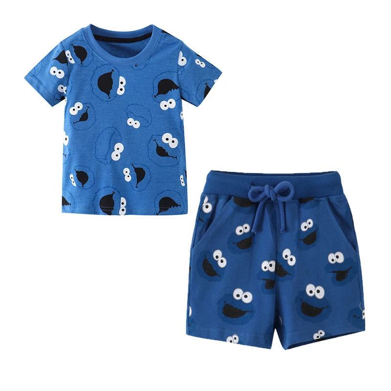 Sets Cotton Tops + Shorts