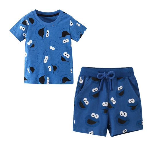 Sets Cotton Tops + Shorts