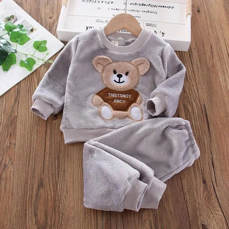 Set  Hooded Outerwear Tops+ Pants