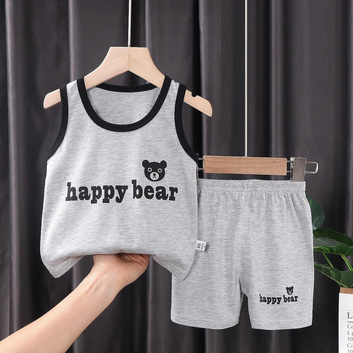 Cotton Sets  T-Shirts with Shorts