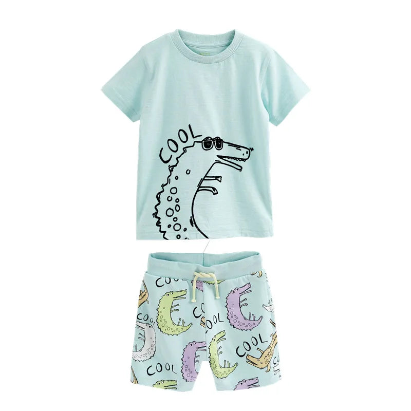 Cotton Sets Animals Print