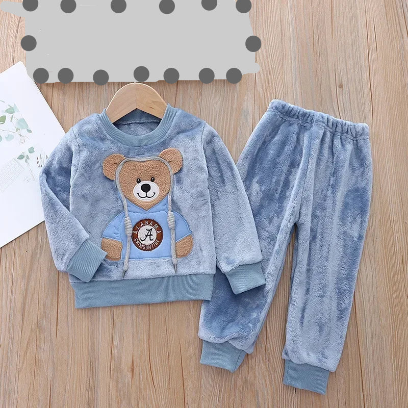 sets bear pajamas