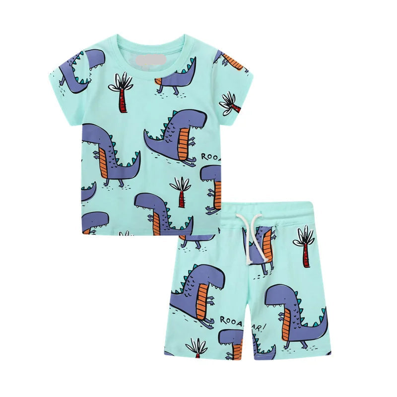 Cotton Sets Animals Print