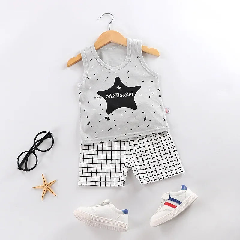 cute T-shirt+short