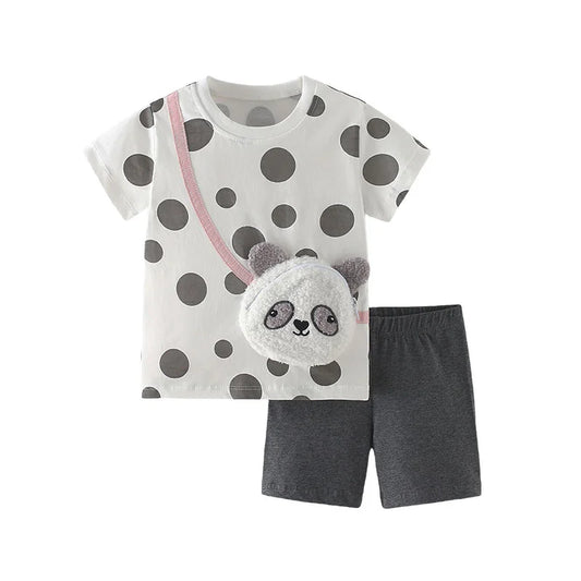 Girls Sets Short Sleeve TWO Pieces