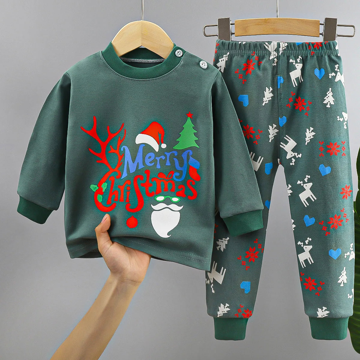 cotton long sleeve pajama