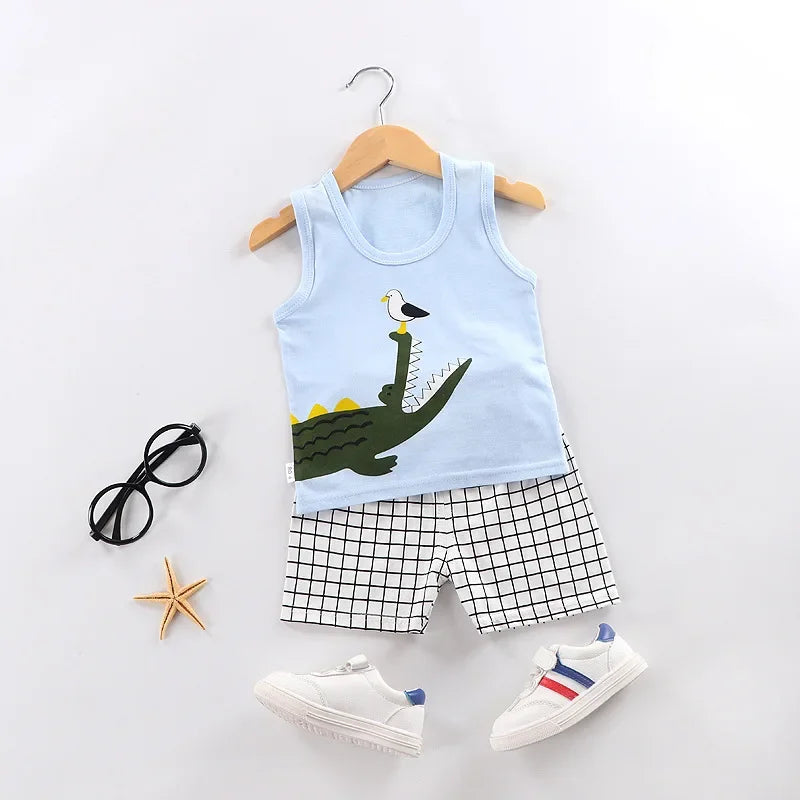 cute T-shirt+short