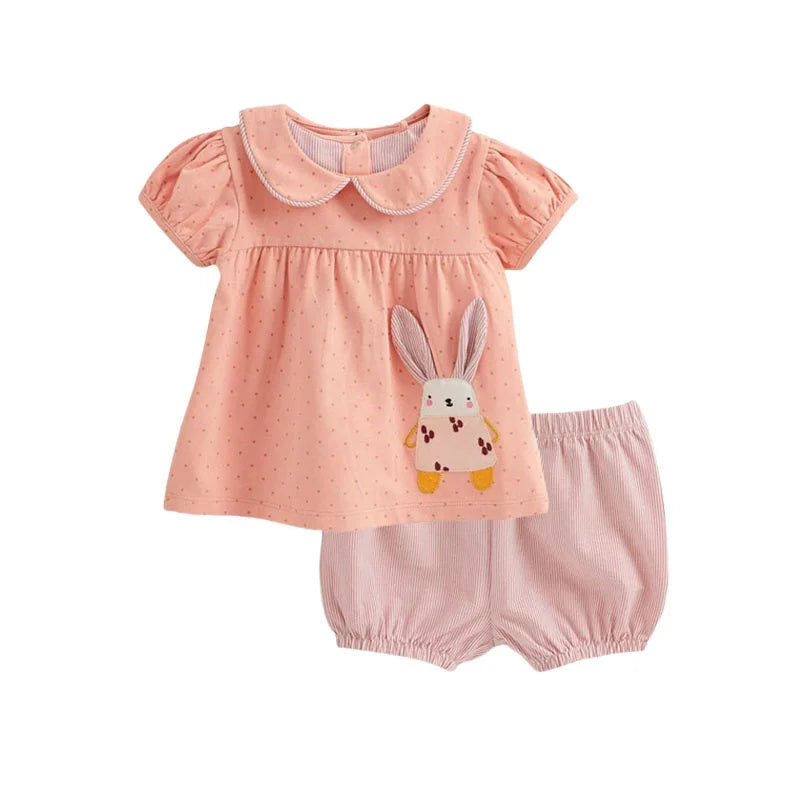 Girls Sets Short Sleeve TWO Pieces