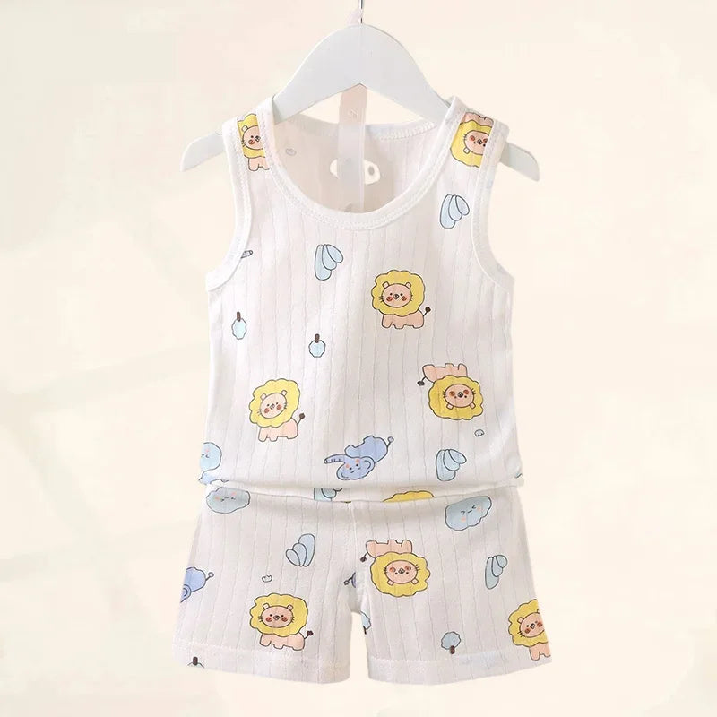 cute T-shirt+short