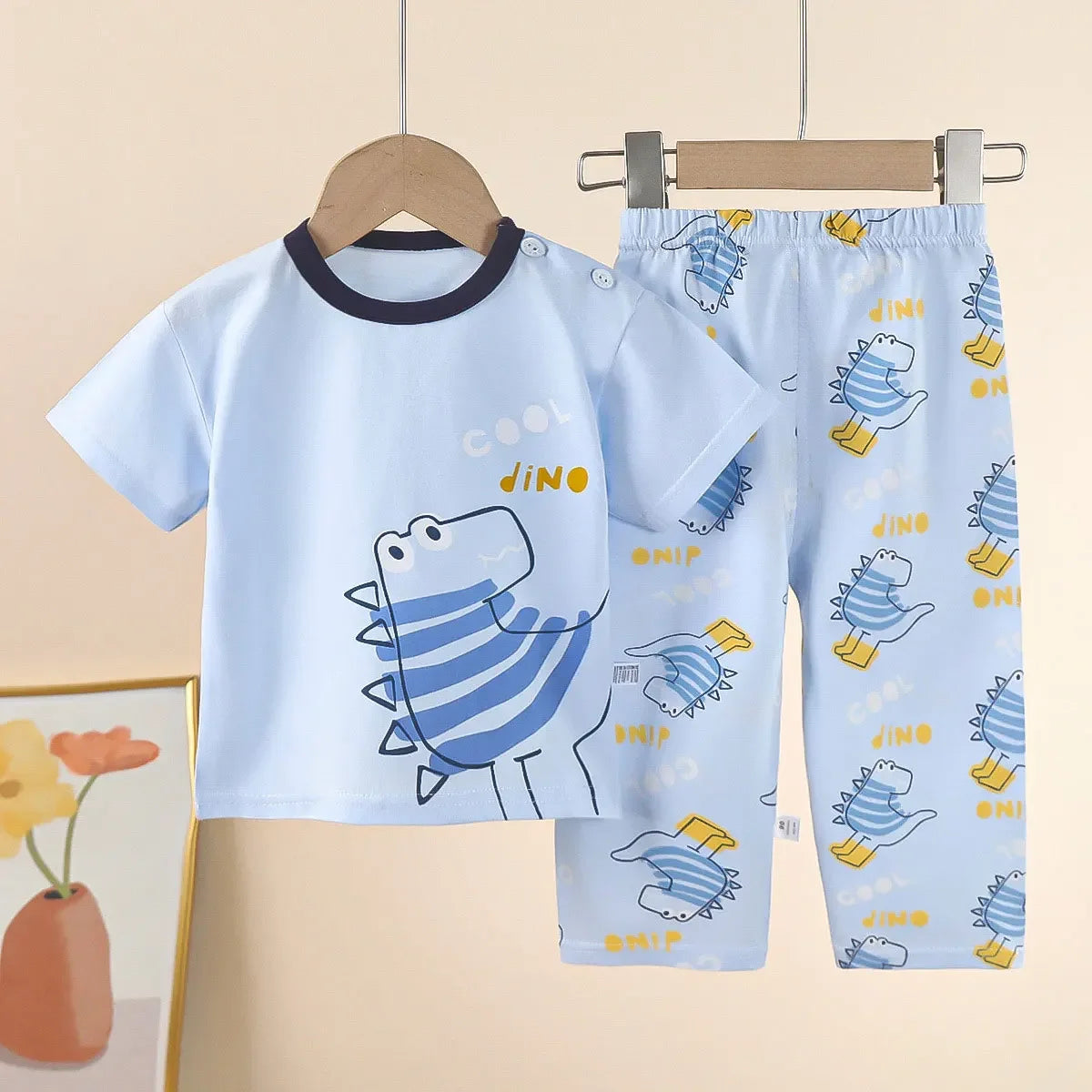 Sets Cotton short Sleeve