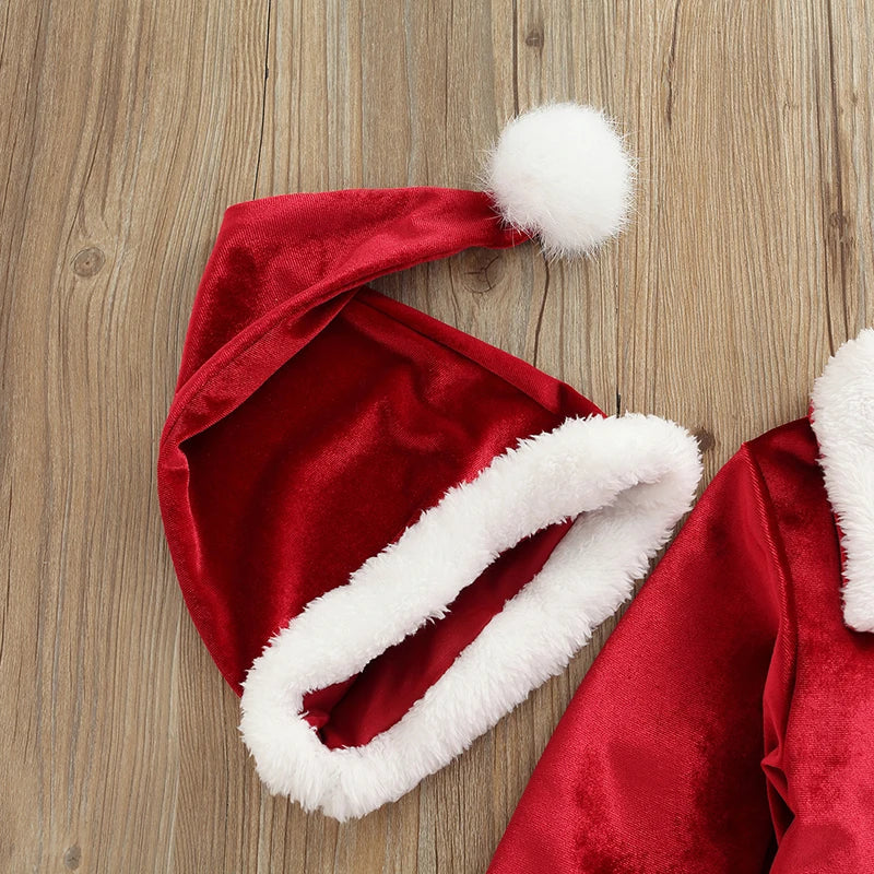 Set Santa Claus  Tops +Trousers + Hat