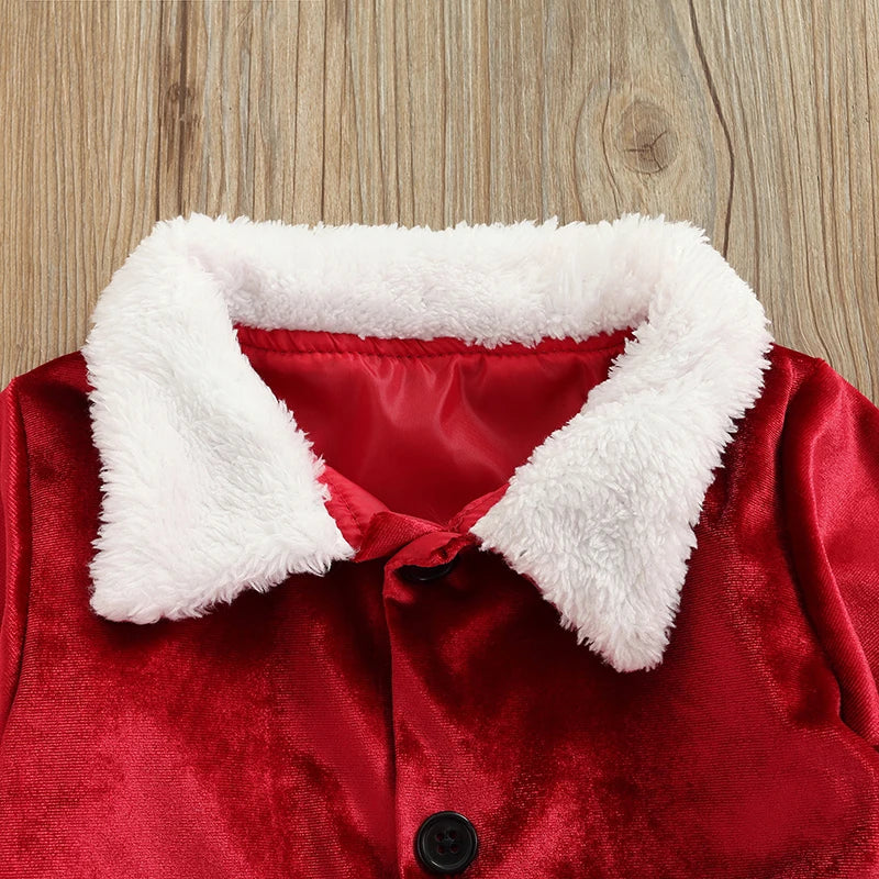 Set Santa Claus  Tops +Trousers + Hat