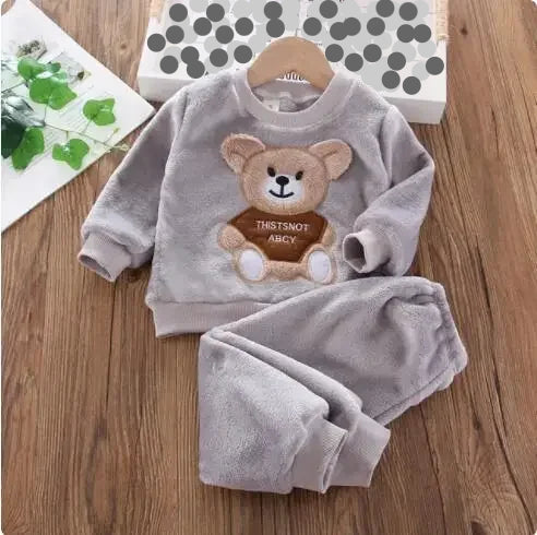 sets bear pajamas