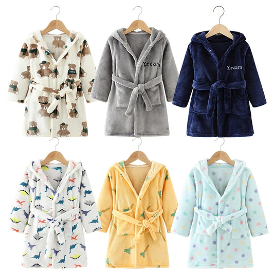Fleece Hooded Robes